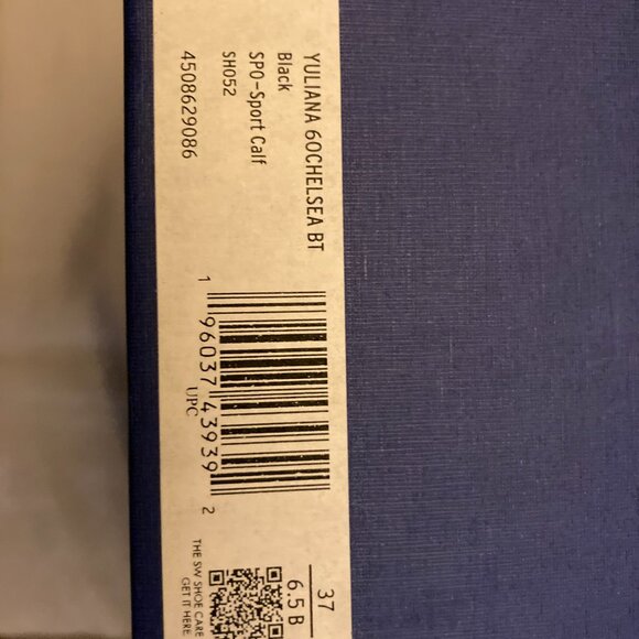 NEW - STUART WEITZMAN YULIANA 60 CHELSEA BOOT BLACK SPORT CALF LEATHER Size 6.5B - Picture 10 of 10